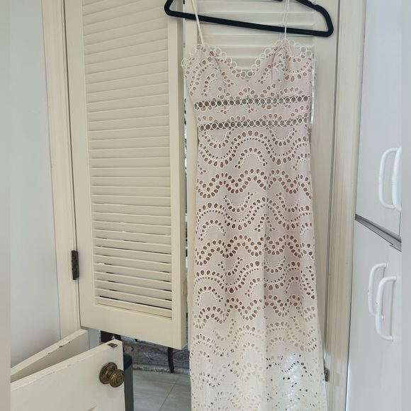 Zimmermann white midi dress - Picture 3 of 11